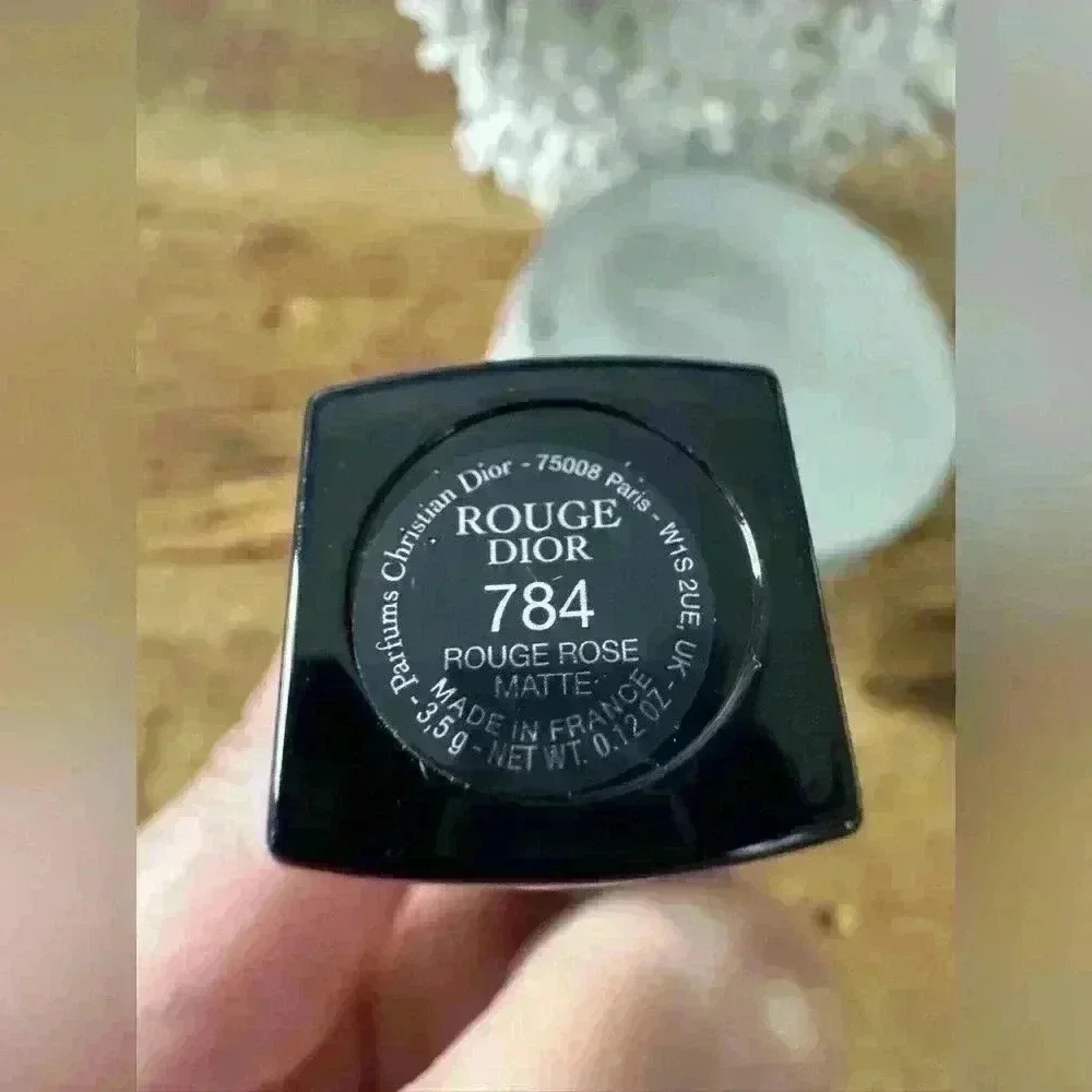 Dior Rouge Dior Refillable Matte Lipstick ~ Rouge Rose (784) ~ NEW!